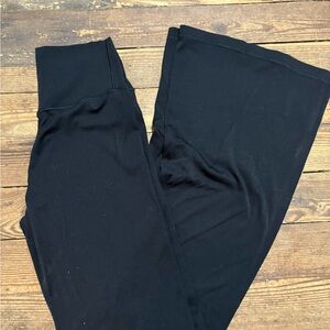 Aerie Black Flare Leggings